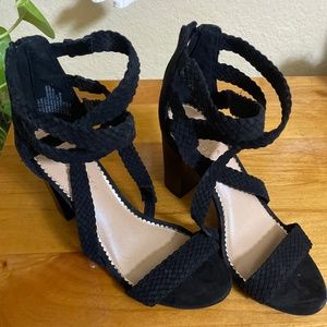 LC strap high heels